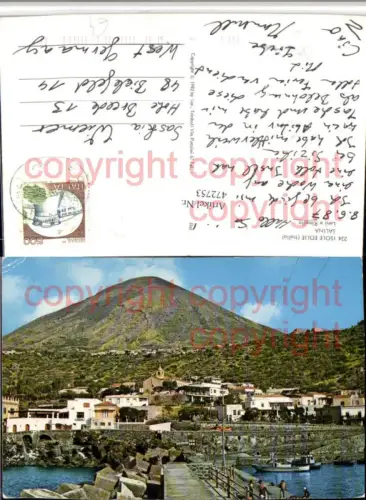 472753,Sicilia Messina Isole Eolie Salina Leni e Rinella Teilansicht