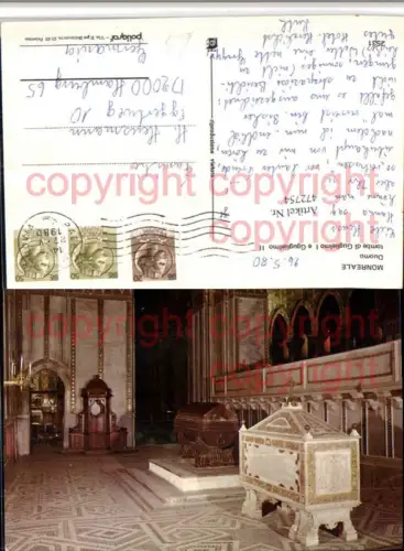 472754,Sicilia Palermo Monreale Duomo Tombe Guglielmo Grabmal