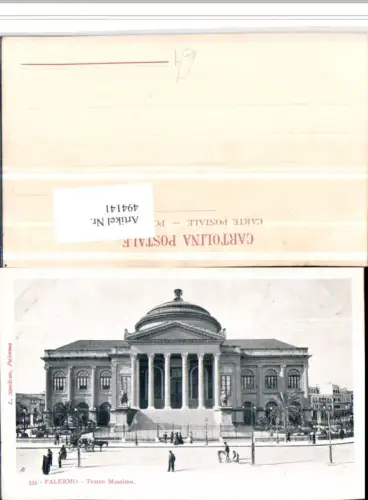 494141,Sicilia Palermo Teatro Massimo Theater
