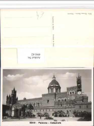494142,Sicilia Palermo Cattedrale Kirche