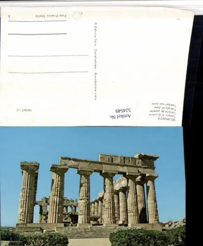 524549,Sicilia Trapani Selinunte Selinunt Tempio di Giunone Tempel