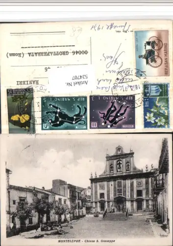 524707,Sicilia Palermo Montelepre Chiesa S. Giuseppe Kirche