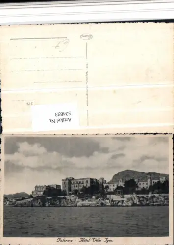 524893,Sicilia Palermo Hotel Villa Igea Küste