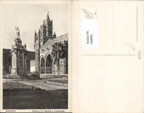 549999,Palermo Statua S. Rosalia