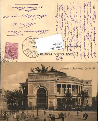578724,Sicilia Palermo Garibaldi Politeama