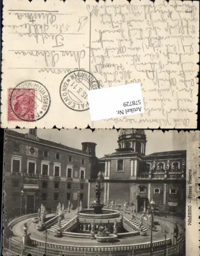 578729,Sicilia Palermo Piazza Pretoria