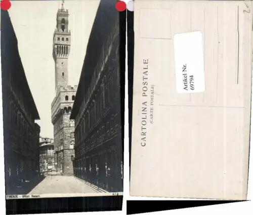 69794,FotoAK Firenze Uffizi Vasari