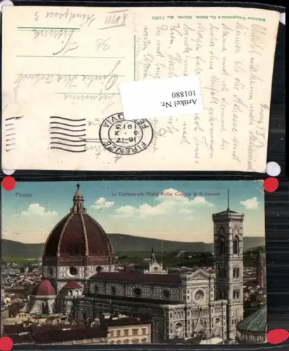 101880,Firenze Cattedrale Vista San Lorenzo
