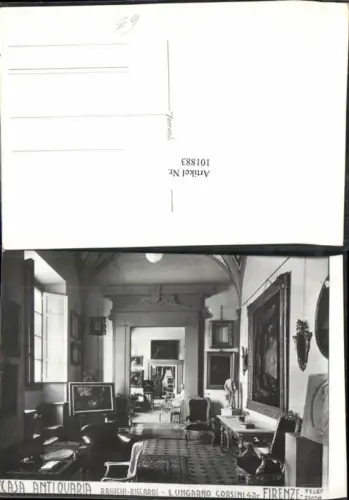 101883,Firenze Casa Antiquaria Lungarno Bruschi Riccardi