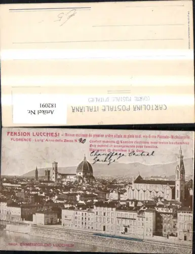 182091,Toscana Florence Florenz Pension Lucchesi