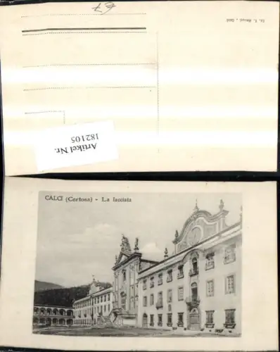 182105,Toscana Calci Certosa La facciata