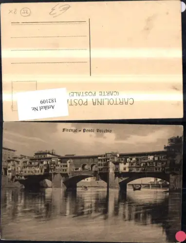 182109,Toscana Firenze Florenz Ponte Vecchio Brücke