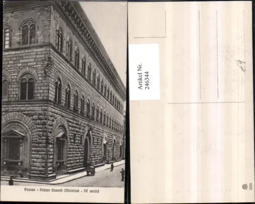 246344,Firenze Florenz Palazzo Riccardi Palast