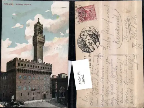 246362,Firenze Florenz Palazzo Vecchio Palast Turm