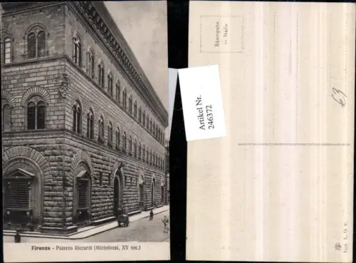 246372,Firenze Florenz Palazzo Riccardi Palast