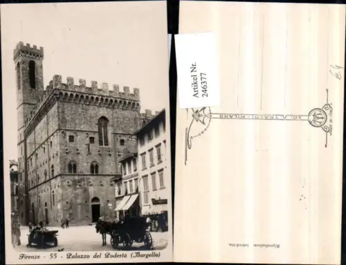 246377,Firenze Florenz Palazzo del Podesta Bargello Museum