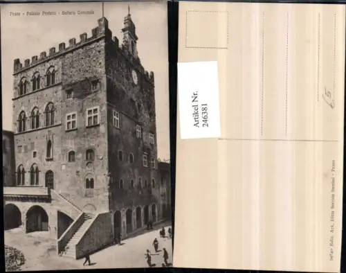 246381,Prato Palazzo Pretorio Galleria Comunale Museum Altes Rathaus