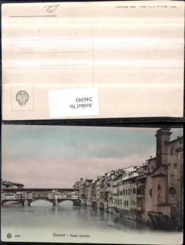 246393,Firenze Florenz Ponte Vecchio Ansicht Brücke