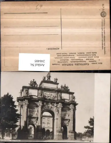 246405,Firenze Florenz Arco Trionfale Triumphbogen