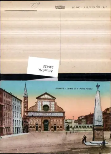 246425,Firenze Florenz Chiesa di San Maria Novella Kirche