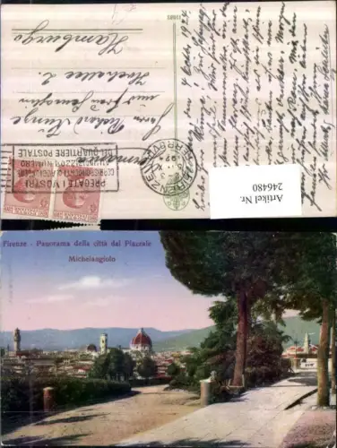 246480,Firenze Florenz Panorama della citta dal Piazzale Michelangiolo