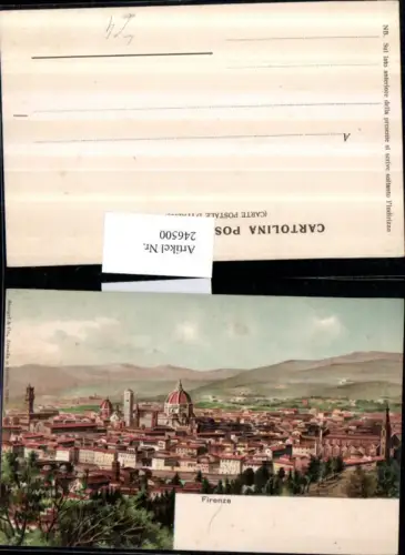 246500,Litho AK Firenze Florenz Totale pub Stengel u. Co 19940