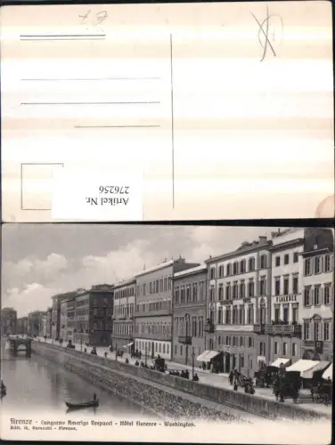 276256,Toscana Firenze Florenz Lungarno amerigo Vespucci Hotel Florence Washington