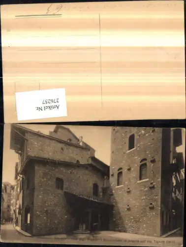 276257,Toscana Firenze Florenz Casa degli Alighieri Hausansicht