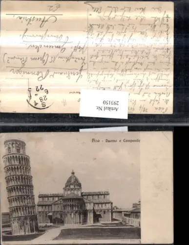 293150,Toscana Pisa Duomo e Campanile Dom Kirche Schiefer Turm