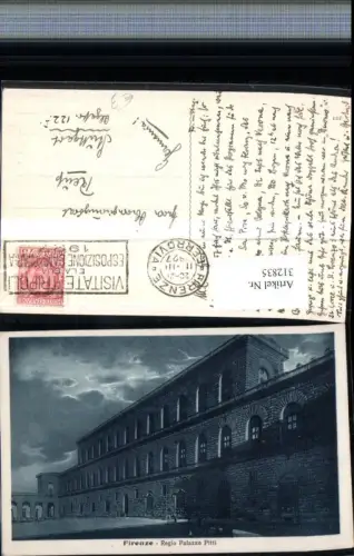 312835,Toscana Firenze Florenz Regio Palazzo Pitti Gebäude