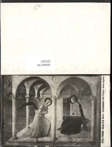 353367,Toscana Firenze Florenz Museo di S. Marco Annunziazione della Vergine Beato Angelico