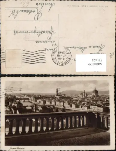 371473,Toscana Firenze Florenz Panorama Teilansicht