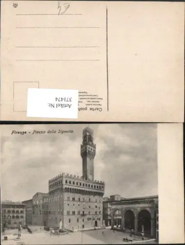 371474,Toscana Firenze Florenz Piazza della Signoria Rathaus Turm
