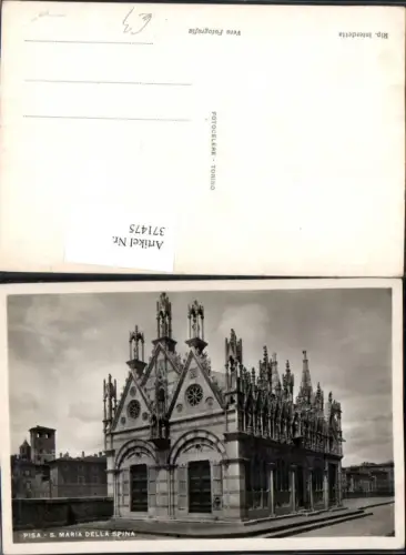371475,Toscana Pisa S. Maria della Spina Kirche