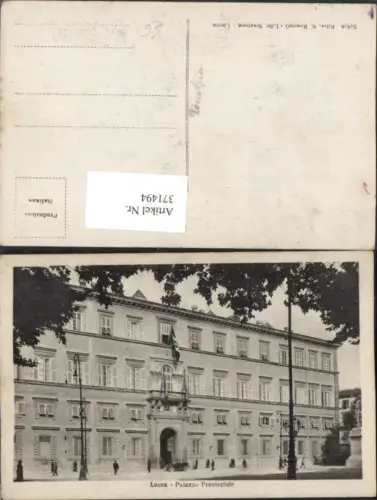 371494,Toscana Lucca Palazzo Provinciale Palast