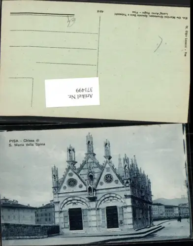 371499,Toscana Pisa Chiesa di S. Maria della Spina Kirche
