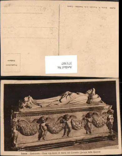 371507,Toscana Lucca Cattedrale Urna sepolcrale di Maria del Carretto Sarg