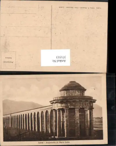 371513,Toscana Lucca Acquedotto di Maria Luisa Aquädukt