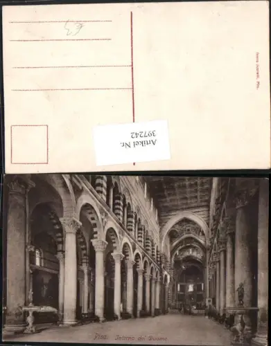397242,Toscana Pisa Interno del Duomo Dom Kirche Innenansicht