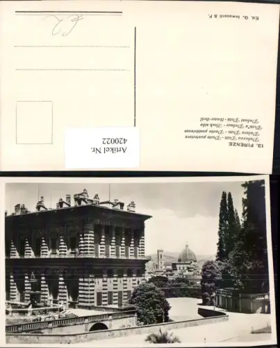 420022,Toscana Firenze Florenz Palazzo Pitti Palast Gebäude