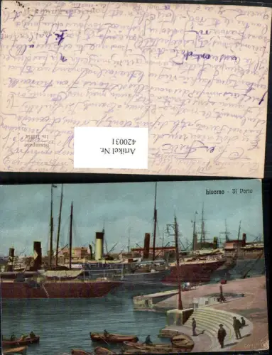 420031,Toscana Livorno Il Porto Hafen Dampfer Schiffe