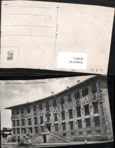 420071,Toscana Pisa Cittadella Antico Porto Pisano Gebäude