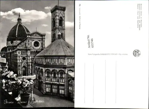 435746,Toscana Firenze Florenz Duomo e Battistero Kirche Turm