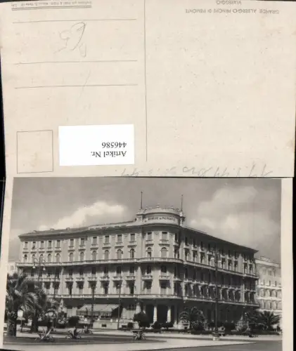 446586,Toscana Lucca Viareggio Grande Albergo Principe di Piemonte Gebäude