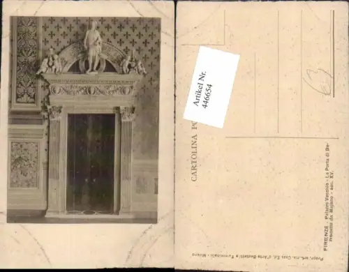 446654,Toscana Firenze Florenz Palazzo Vecchio Porta di Benedetto da Majano Portal