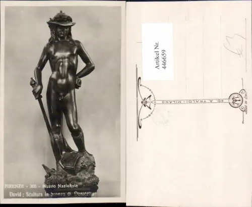 446659,Toscana Firenze Florenz Muso Nazionale David Scultura Donatello Statue