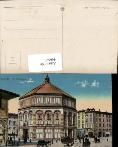 446670,Toscana Firenze Florenz Il Battistero Baptisterium