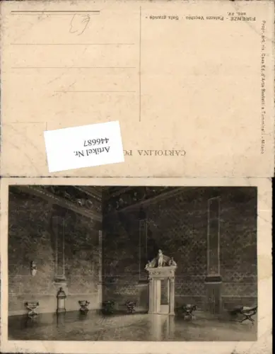 446687,Toscana Firenze Florenz Palazzo Vecchio Sala grande Rathaus Saal