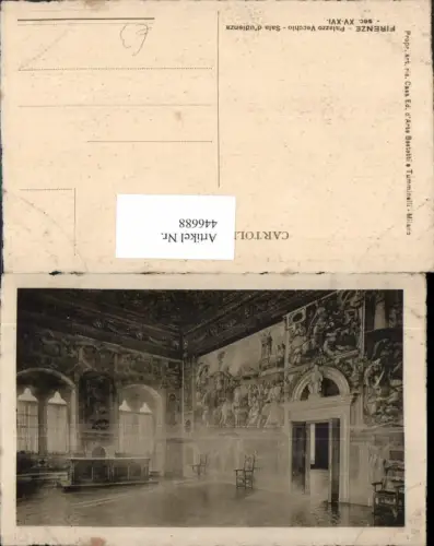 446688,Toscana Firenze Florenz Palazzo Vecchio Sala udienza Rathaus Saal