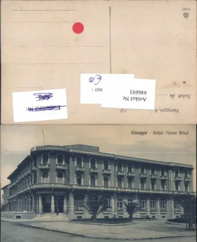 446693,Toscana Lucca Viareggio Select Palace Hotel Gebäude